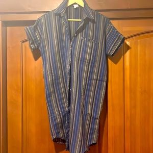 Navy shirt dress from Vici, never worn, size small